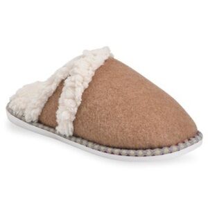 GAAHUU Women’s faux Wool & Shearling closed toe slippers size Small(5-6)